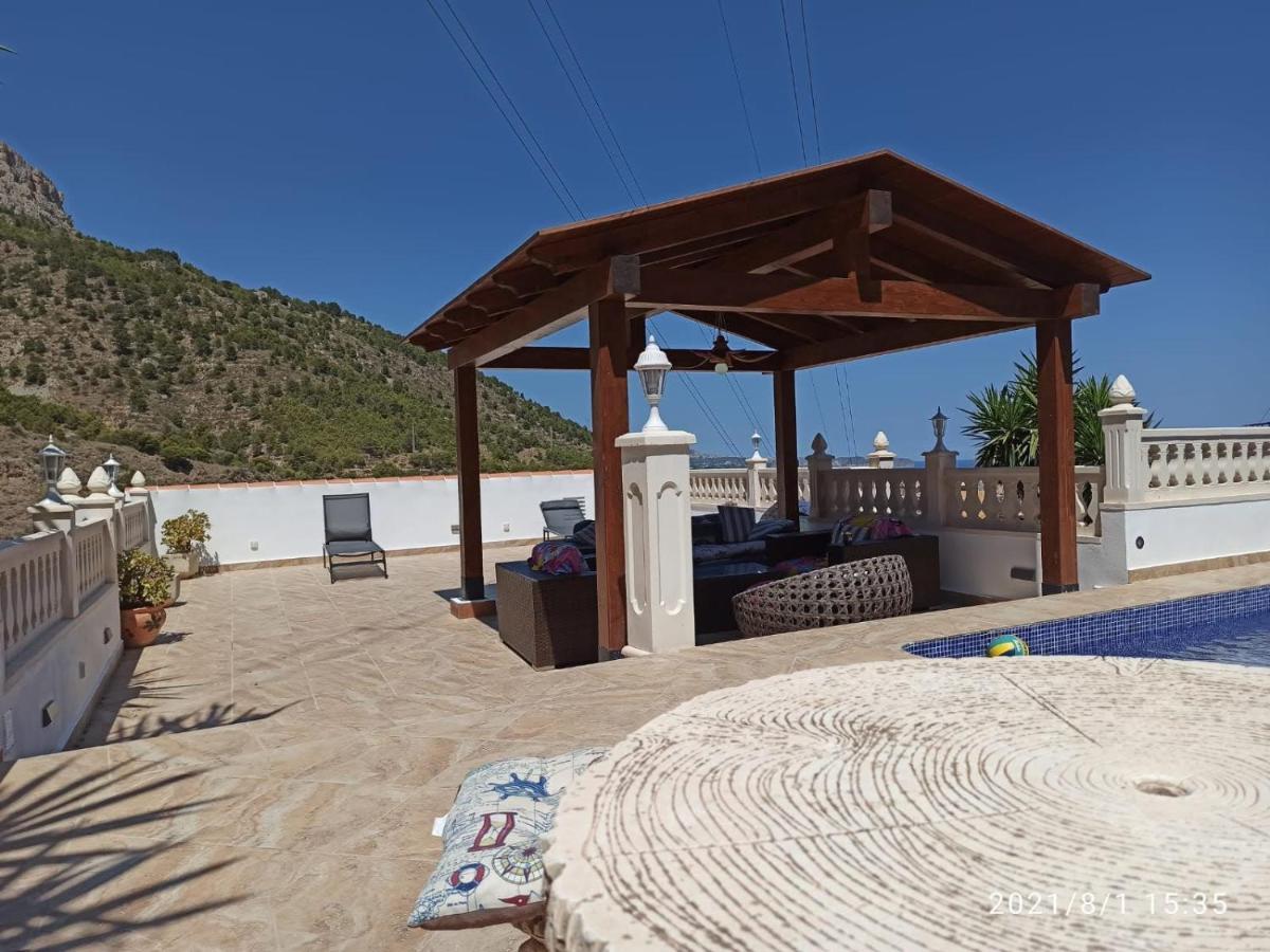 Villa Med Panoramautsikt Med Privat Pool I Calpe, Costa Blanca, Spanien Exterior photo