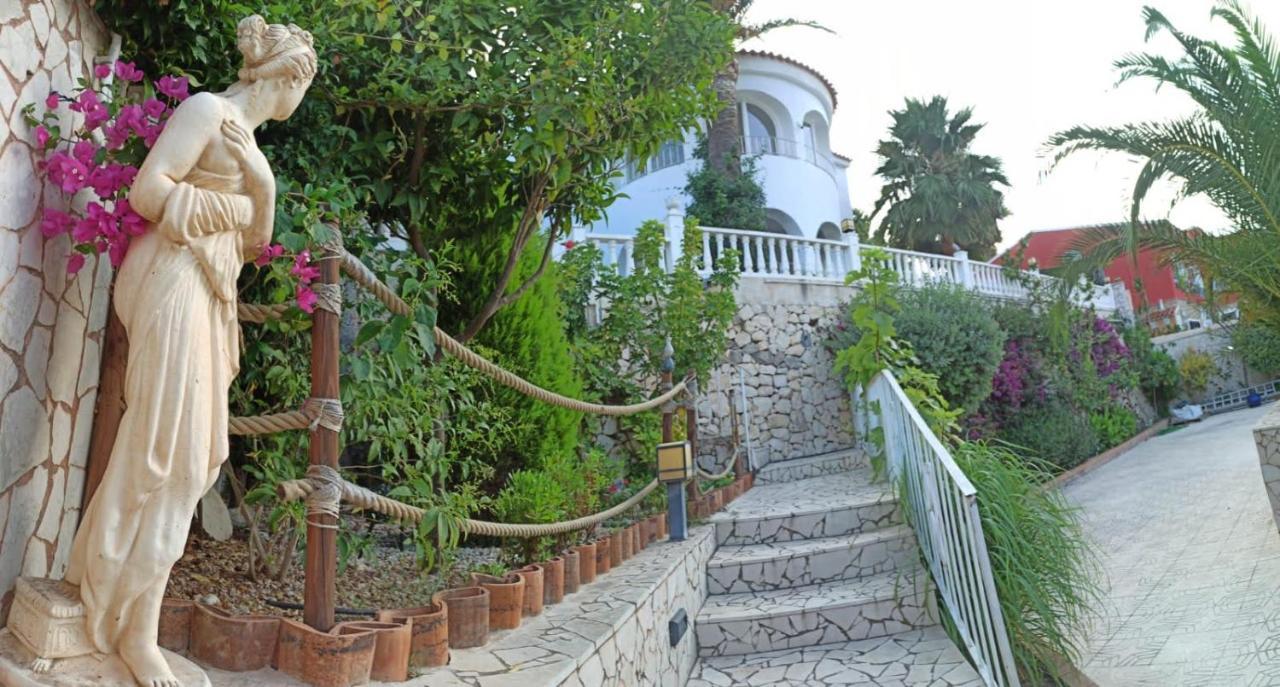 Villa Med Panoramautsikt Med Privat Pool I Calpe, Costa Blanca, Spanien Exterior photo
