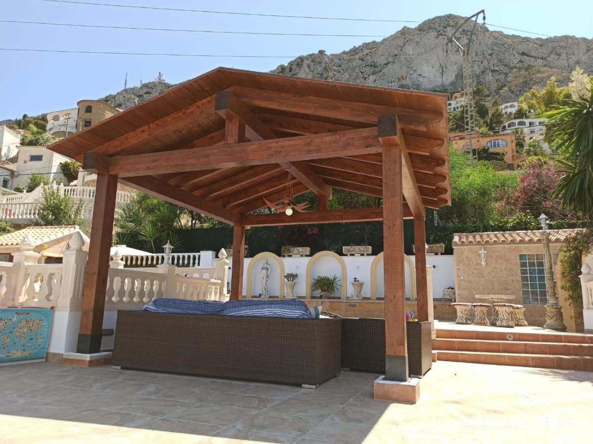 Villa Med Panoramautsikt Med Privat Pool I Calpe, Costa Blanca, Spanien Exterior photo